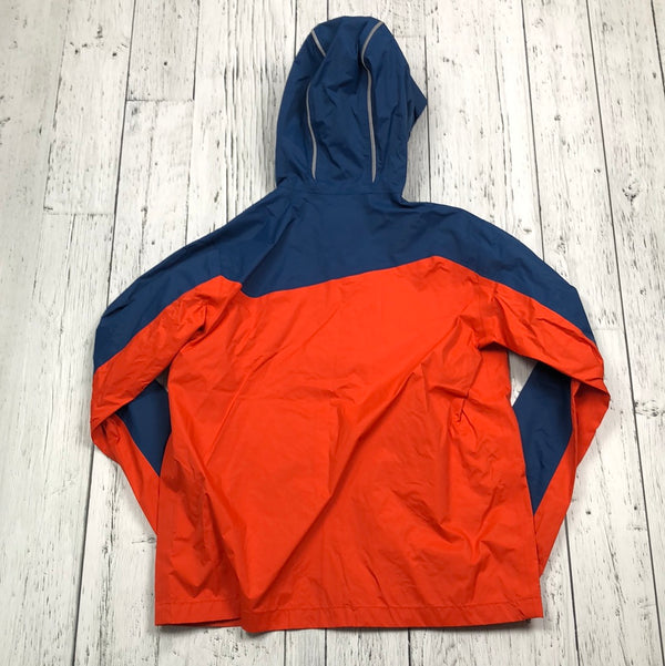 MEC blue orange rain jacket - Boys 14