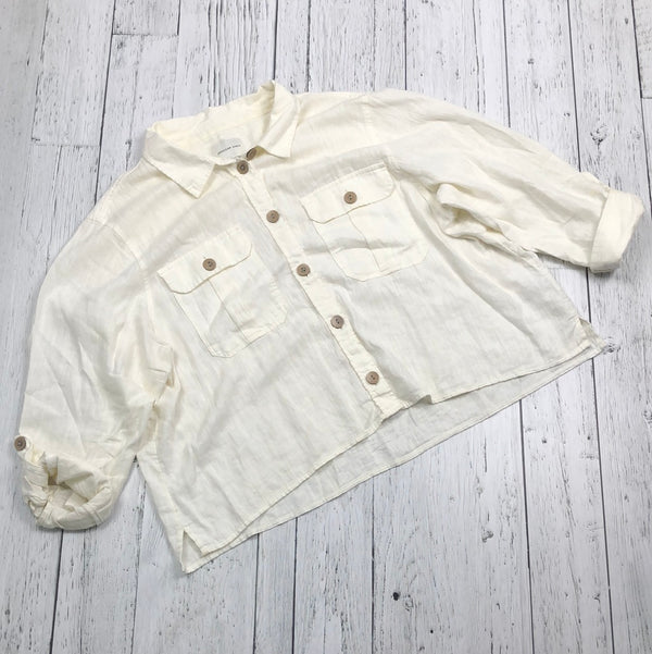 American Eagle white shirt - Hers XL