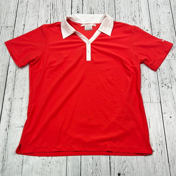 Nike golf red shirt - Hers M