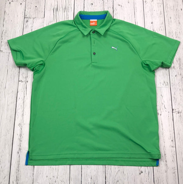 Puma green golf shirt - His L