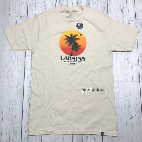 Hurley beige graphic t-shirt - His S