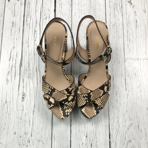 Aldo brown patterned heels - Hers 7