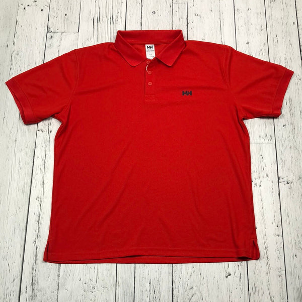 Helly Hansen red golf shirt - His L