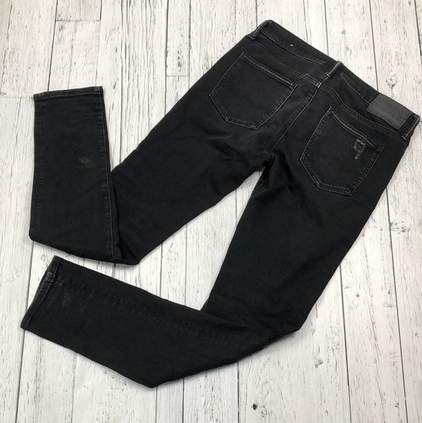 American Eagle distressed black jeans - His M/30x34