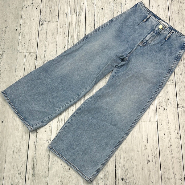 Zara wide leg blue jeans - Hers XS/4