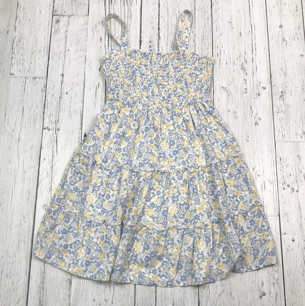 Hollister blue yellow floral dress - Hers XS
