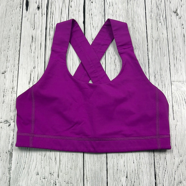 lululemon purple sports bra - Hers M/8