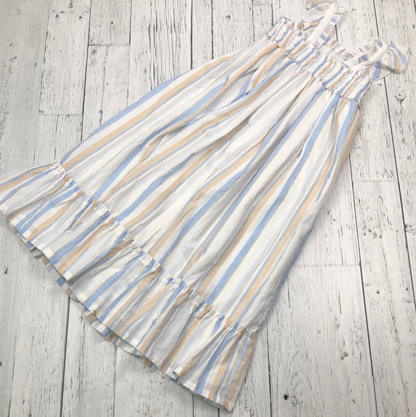 Haute hippie white blue striped dress - Girls 7