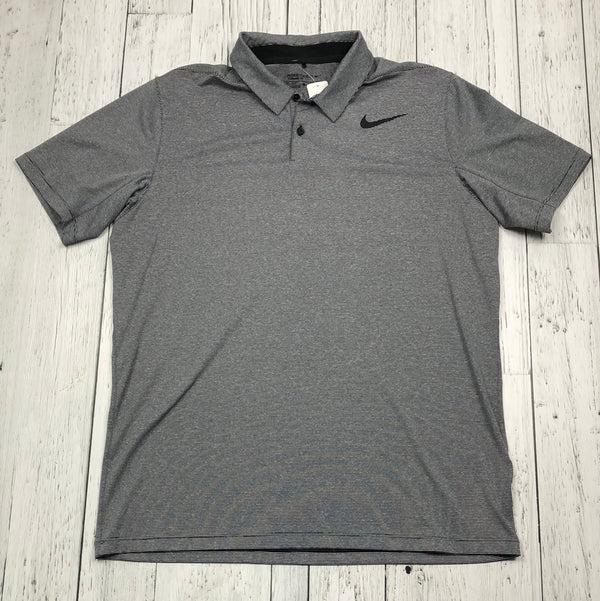 Nike black grey golf shirt - His L