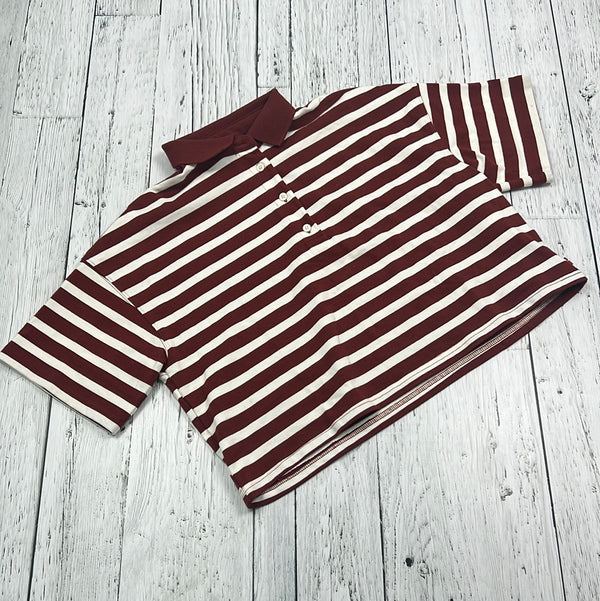 Levi’s red white striped shirt - Hers S