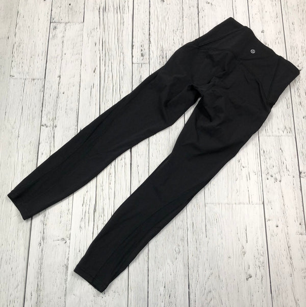 lululemon black leggings - Hers S/4