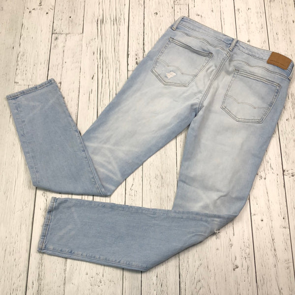 American Eagle distressed blue jeans - His M/32x34