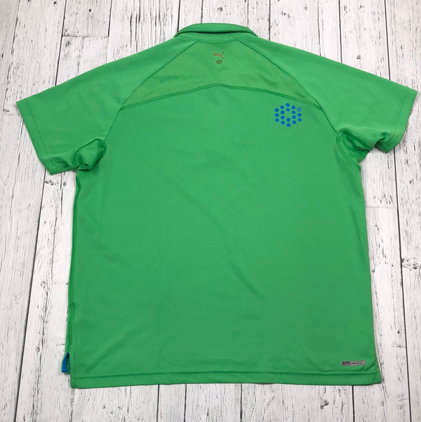 Puma green golf shirt - His L