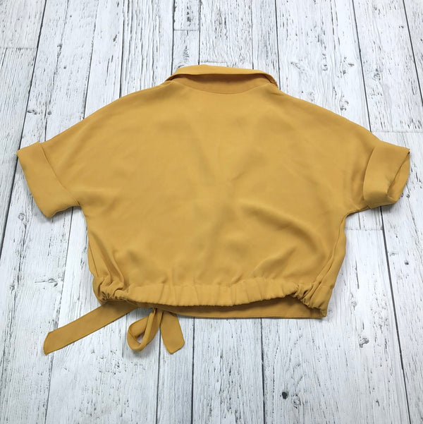 Babaton yellow shirt - Hers XXS