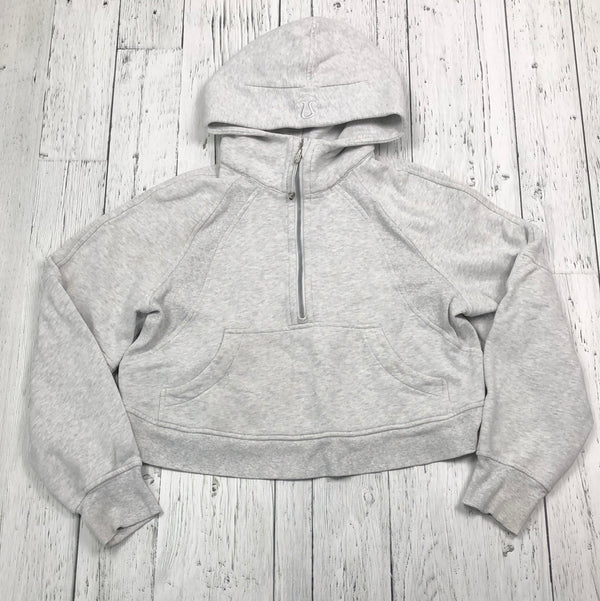 lululemon grey cropped hoodie - Hers XS/S