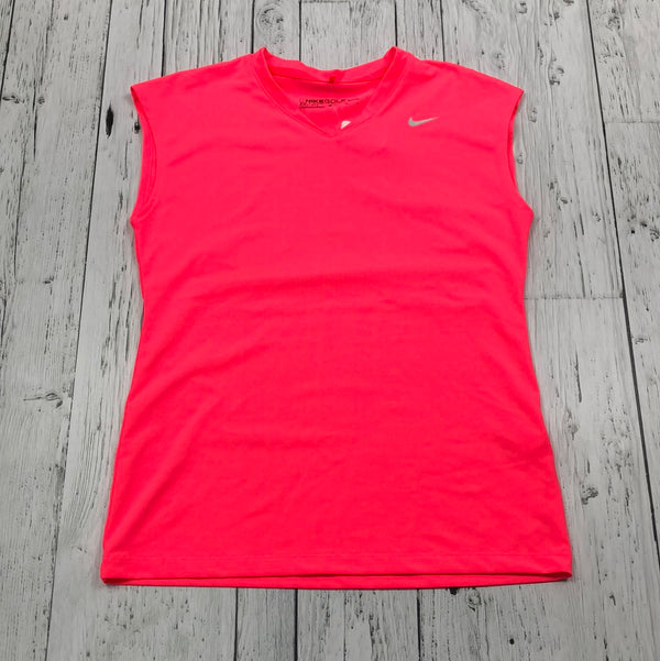 Nike golf pink shirt - Hers M