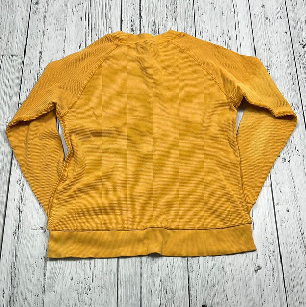 Tna orange long sleeve shirt - Hers S