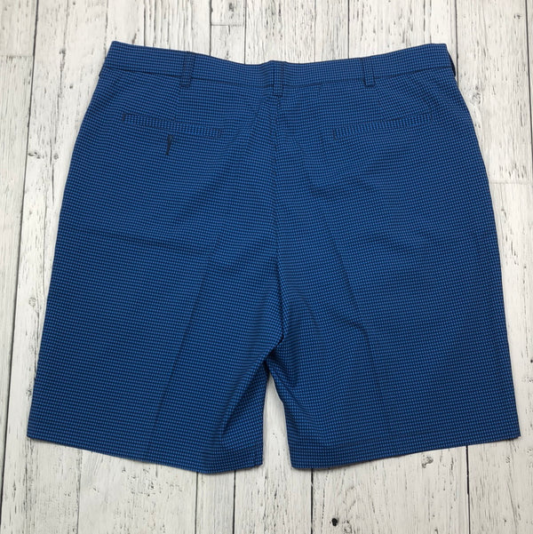 PGATOUR blue black patterned shorts - His L/38