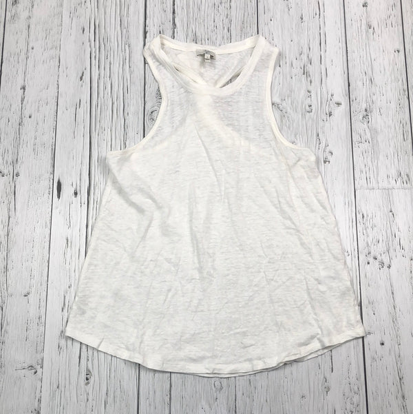 Joie white tank top - Hers S