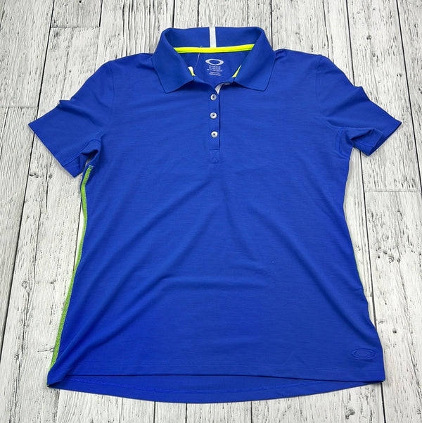 O blue golf shirt - Hers XL