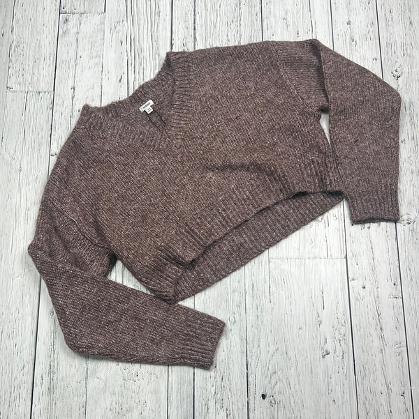 Garage brown knitted sweater - Hers S