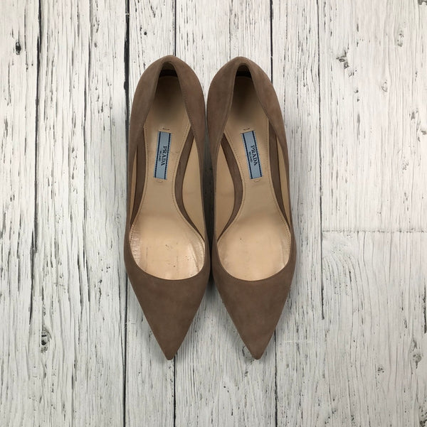Prada brown heels - Hers 9.5
