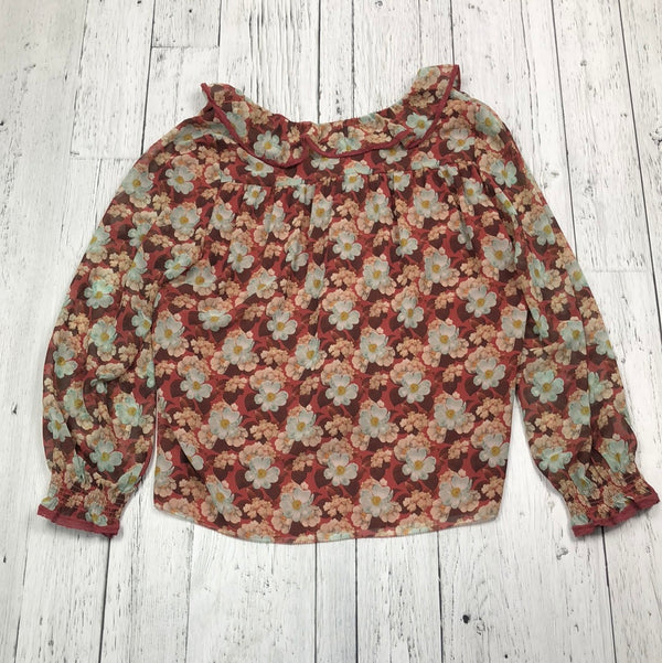 Wilfred Aritzia red floral shirt - Hers M
