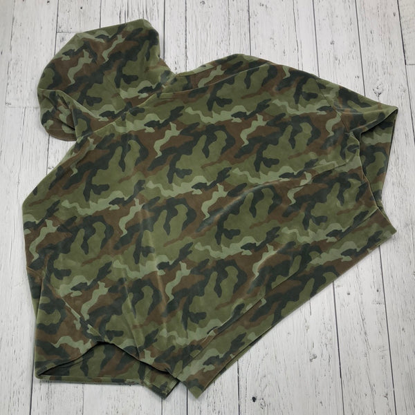 American eagle green camo hoodie - Hers XL