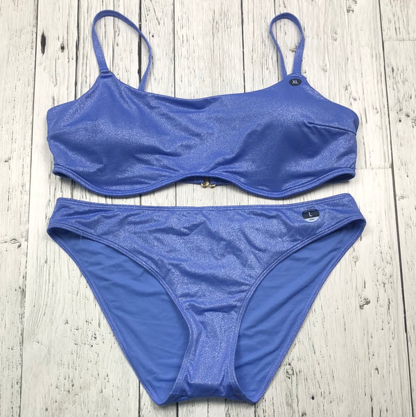Hollister blue bikini - Hers XLtop/ Lbottoms