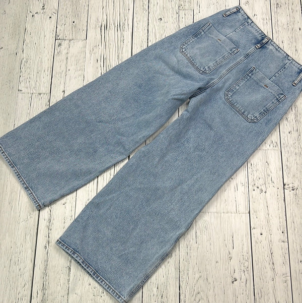 Zara wide leg blue jeans - Hers XS/4