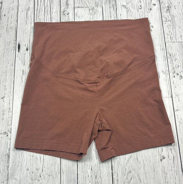 Old navy brown biker shorts - Ladies L