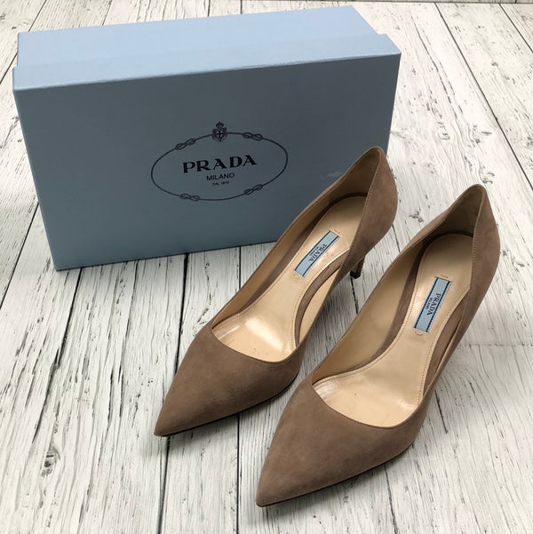Prada brown heels - Hers 9.5
