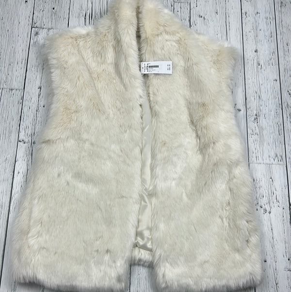 Abercrombie & Fitch faux fur vest - Hers M