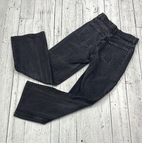 Zara black denim pants - Hers XS/2