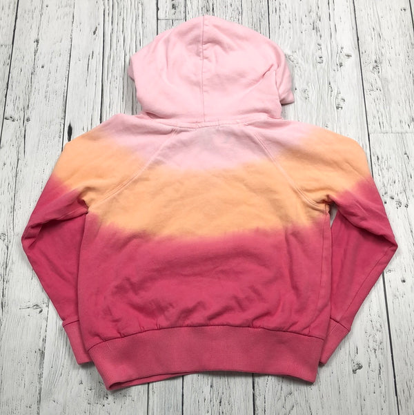 Polo Ralph Lauren pink orange patterned hoodie - Girls 8
