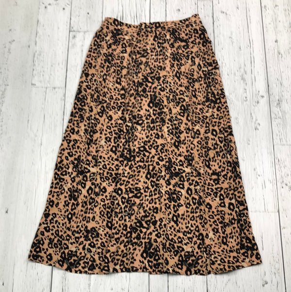 Wilfred Aritzia brown black patterned skirt - Hers XS/2