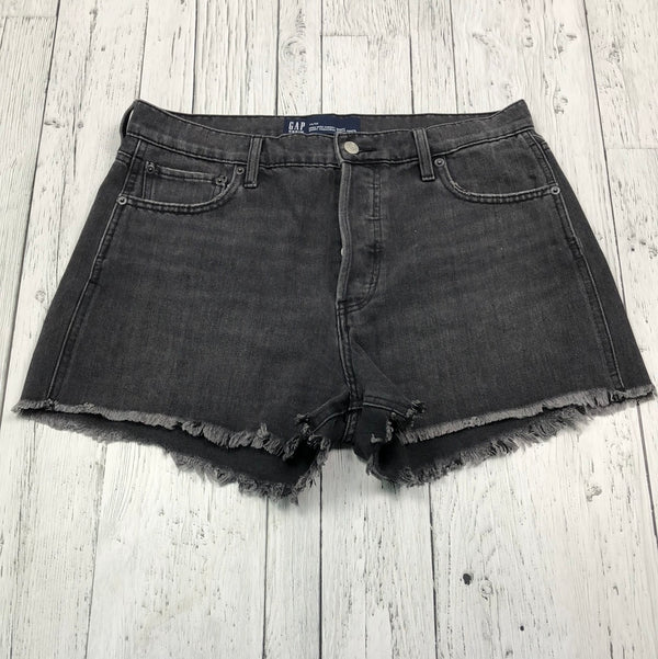 Gap black denim shorts - Hers L/14/32