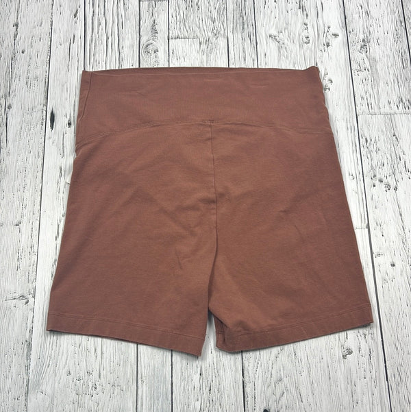 Old navy brown biker shorts - Ladies L
