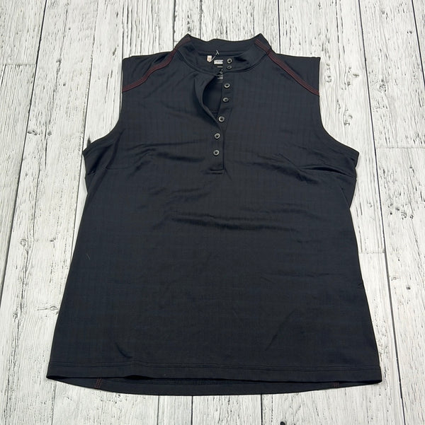 Adidas black golf shirt - Hers M