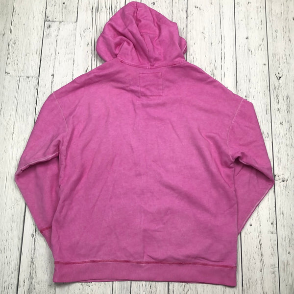 Hollister pink hoodie - His S