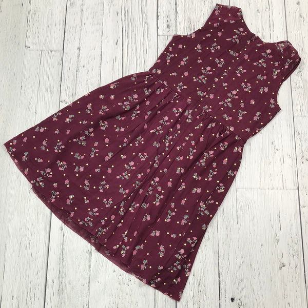 The children’s place burgundy floral dress - Girls 12