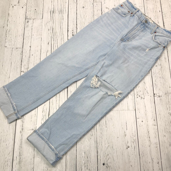Abercrombie&Fitch distressed blue jeans - Hers S/27