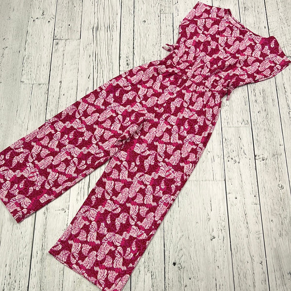 Zara pink patterned romper - Girls 8/9