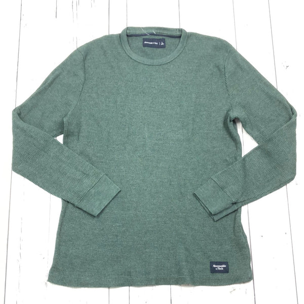 Abercrombie&Fitch Green Waffle Long Sleeve - His L