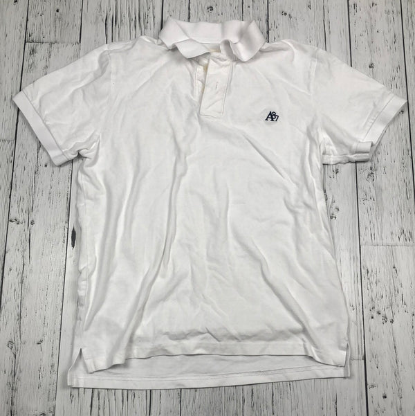 Aeropostale White Polo Shirt - Hers M