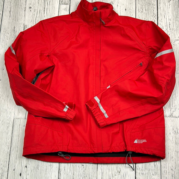 MEC red rain jacket - Hers XL