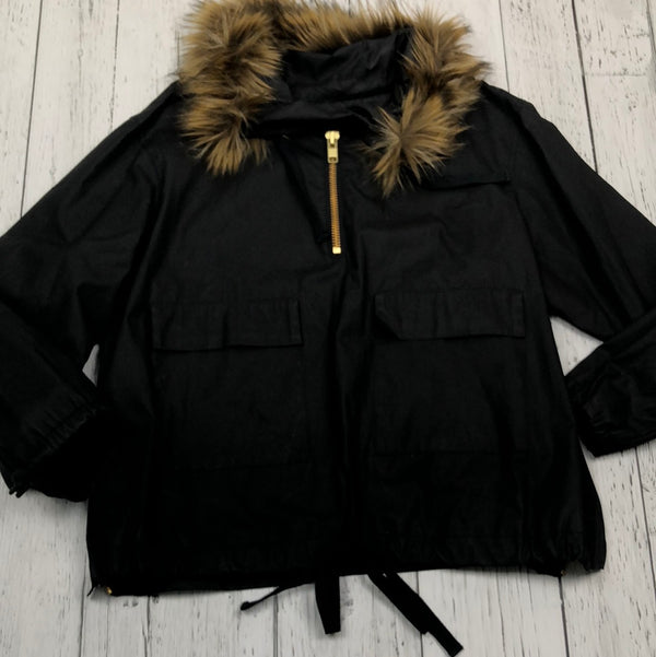 SMYTH black hooded jacket - Hers S