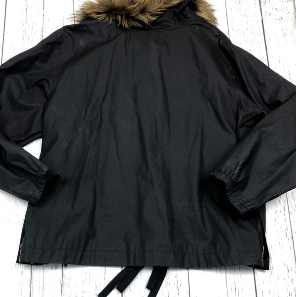 SMYTH black hooded jacket - Hers S