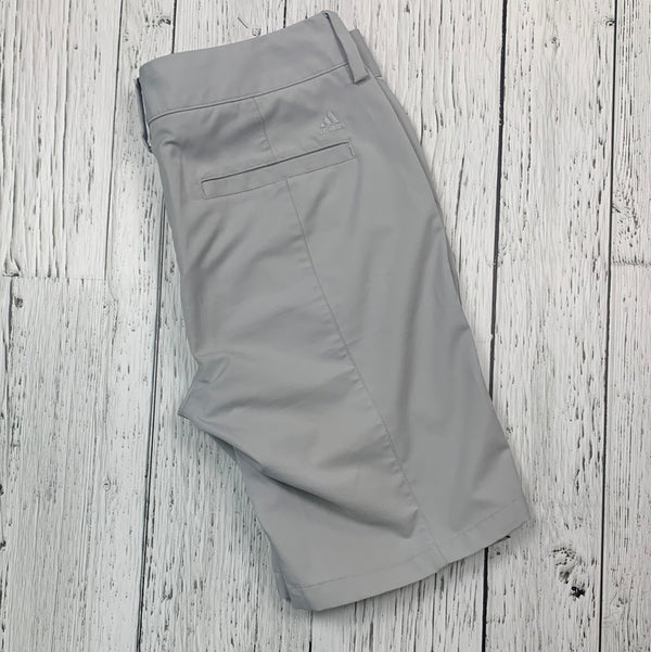 adidas grey golf shorts - Hers M/8