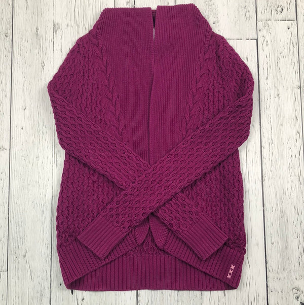 ivivva purple knitted sweater - Girls 14